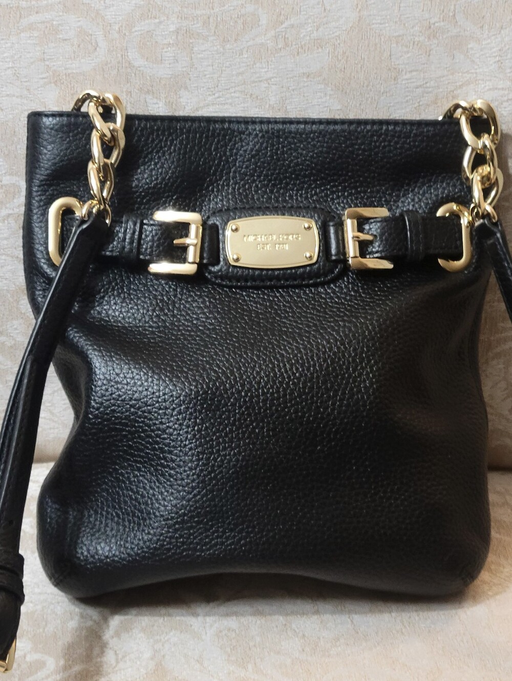 MICHAEL KORS LEATHER CROSSBODY